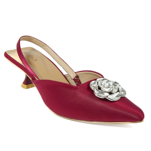 Women Formal Court - Shoes - 75085S - Court Shoes - Walkeaze